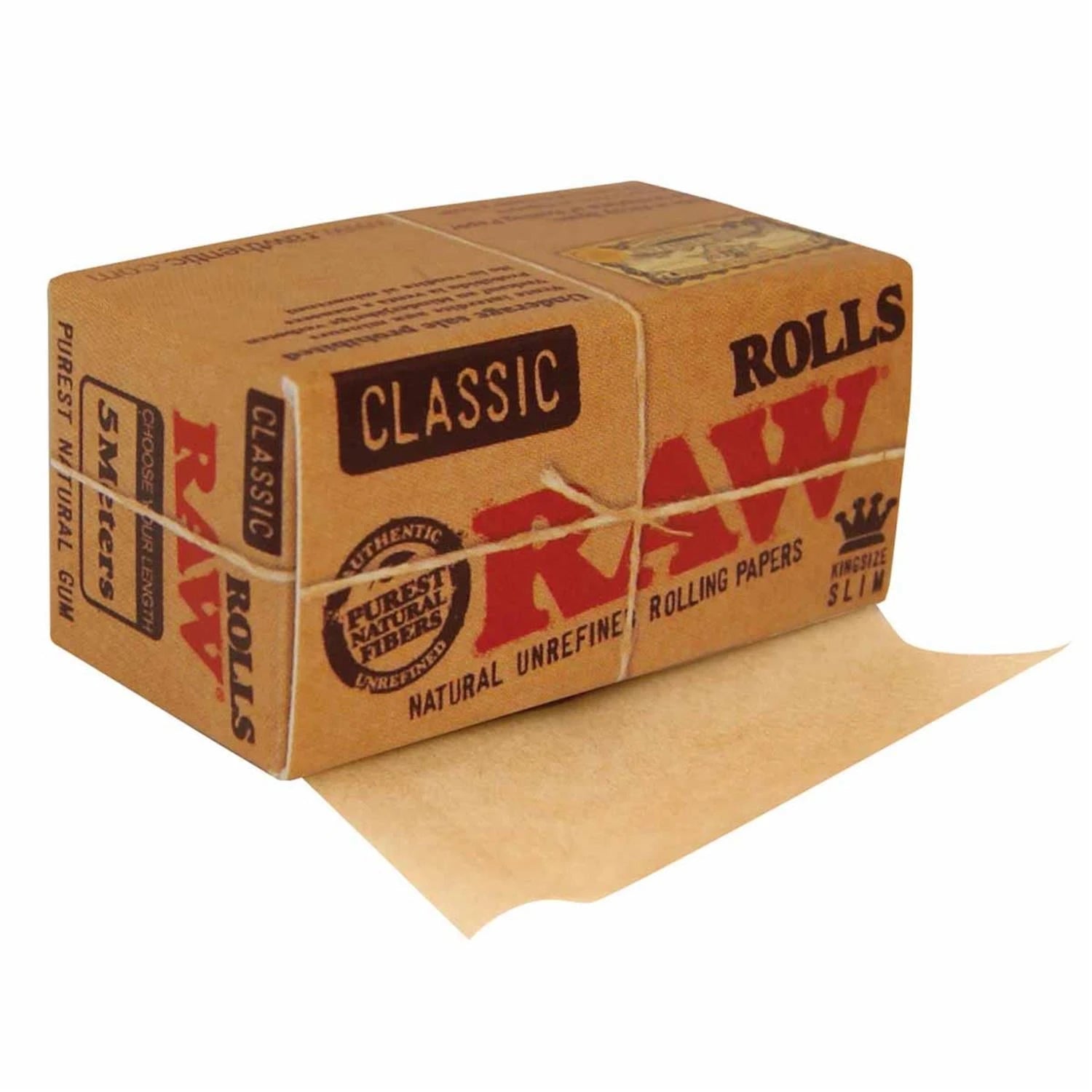 RAW Classic Rolls Slim Papers 5m RAW